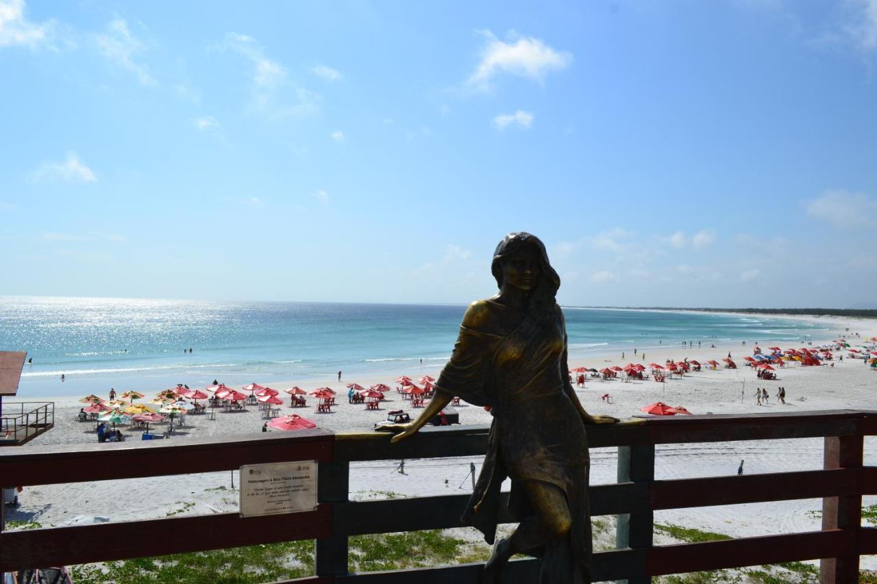 Apto Na Orla Da Praia Grande Com Piscina E Garagem Arraial do Cabo Exterior photo